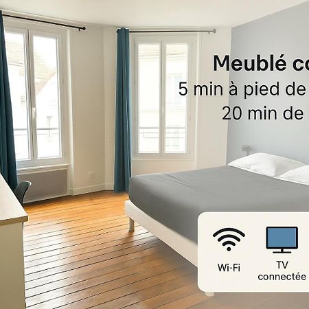 Appartement Maciet 4- Centre Ville Meaux-Gare-Disney מראה חיצוני תמונה